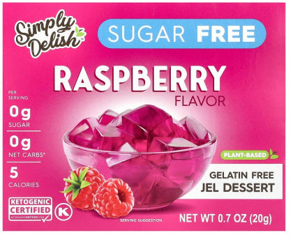 Simply Delish Keto Desserts Raspberry Jelly