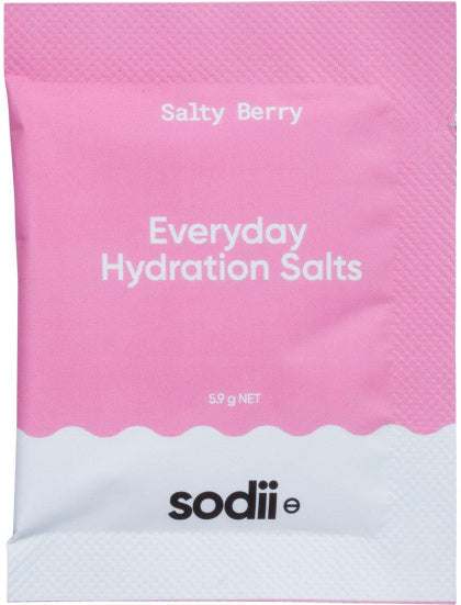 SODII Everyday Hydration Salts Electrolytes Salty Berry 30pk