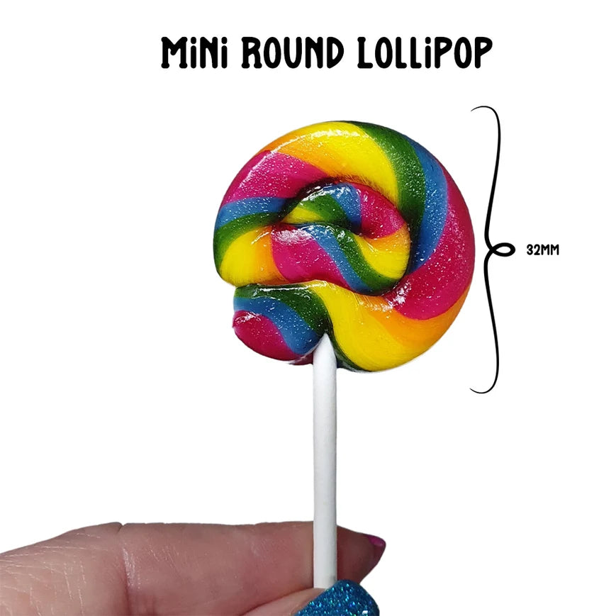 Caring Candies Sugar Free Lollipops 80g  | 8 HANDCRAFTED LOLLIPOPS