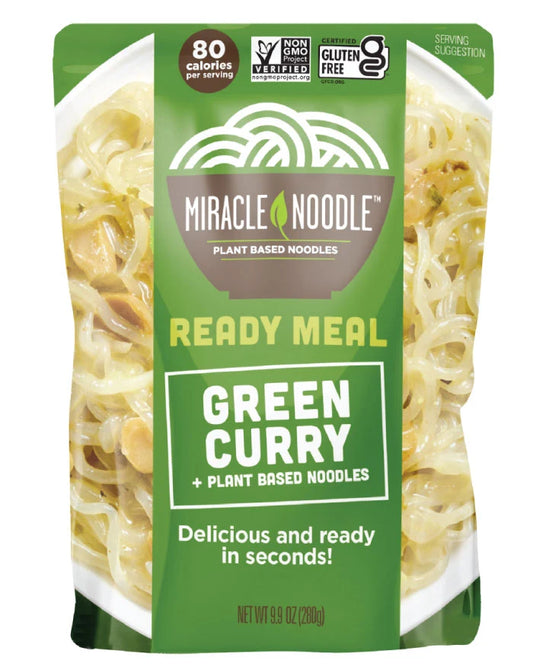 Miracle Noodle Green Curry Konjac Ready Meal Noodle Soup 280g