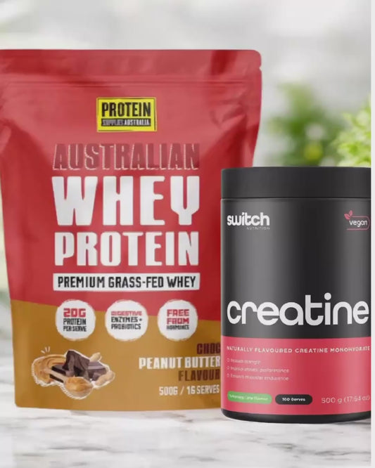 Creatine & Protein Powder Bundle