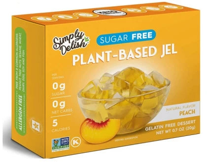 Simply Delish Keto Desserts Peach Jelly