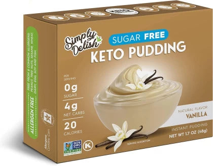 Simply Delish Desserts Vanilla Natural Pudding & Pie Filling